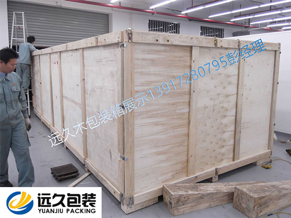木制包装箱有高强度的抗冲击保护功能